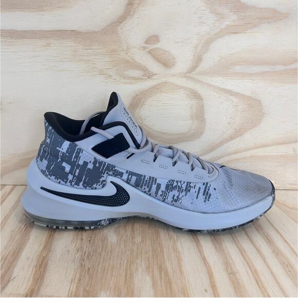 Nike - Air Max Infuriate 2 - Basketball Shoes - Gray - Men's - 13 - AA7066-003 - Picture 5 of 9